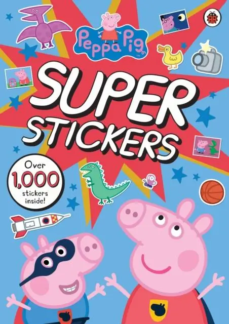 Peppa Pig Super Stickers Activity Book 1