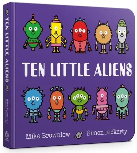 Ten Little Aliens Board Book 1