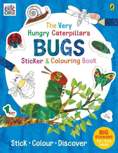 The Very Hungry Caterpillar's Bugs Sticker And Colouring Book 1