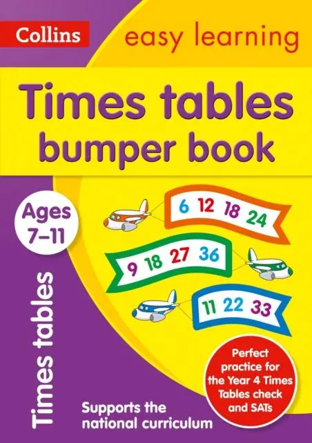 Times Tables Bumper Book Ages 7-11 : Prepare For School With Easy Home Learning 1