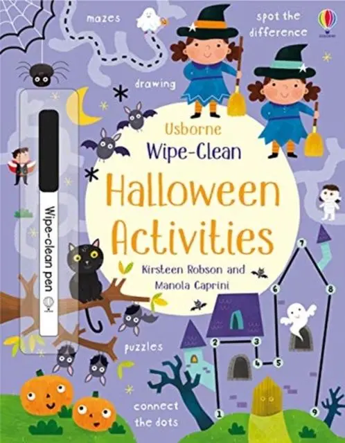 Wipe-Clean Halloween Activities 1