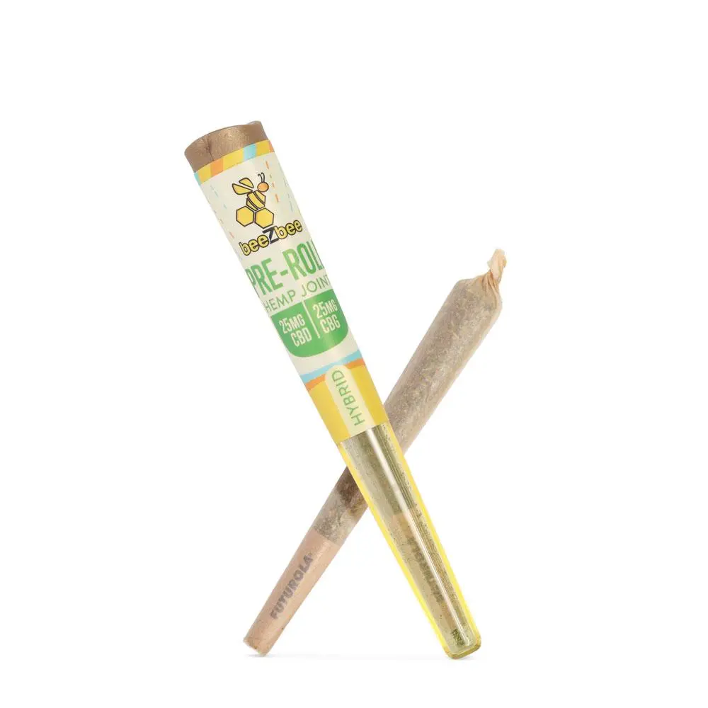 Cbd+Cbg Pre-Roll Hemp Joint, Regular Strength 1