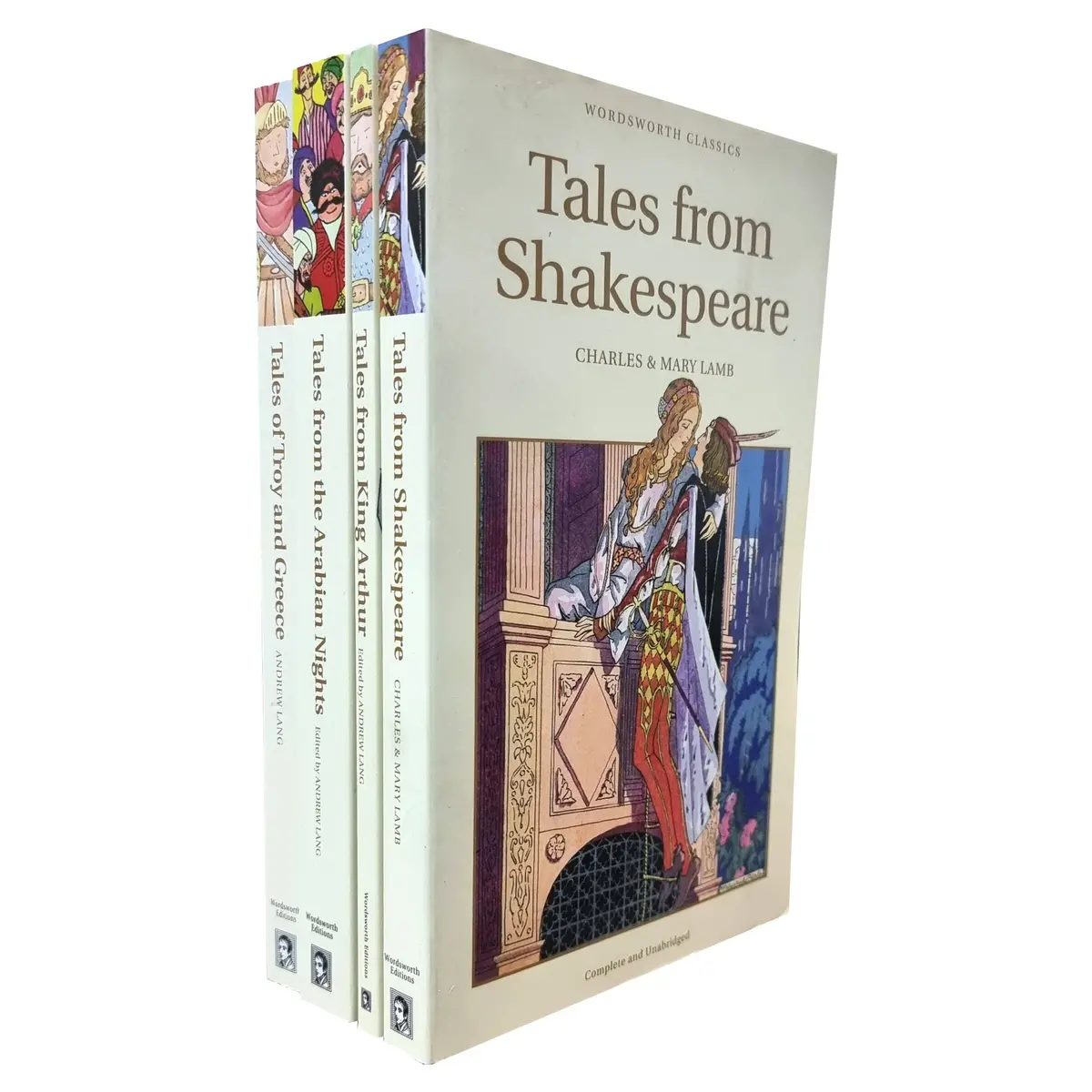 Tales From Shakespeare 4 Books Collection By Charles Lamb & Andrew Lang - Ages 9-12 - Paperback 1