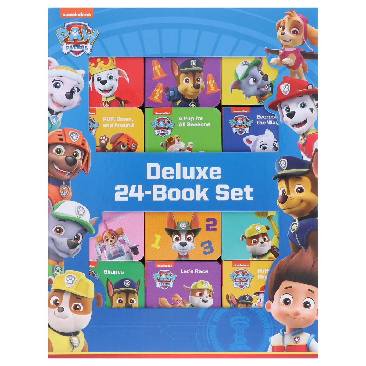 Nickelodeon Paw Patrol Chase, Skye, Marshall, And More! By Pi Kids Deluxe 24-Book Set - Ages 0-6 - Board Book 2