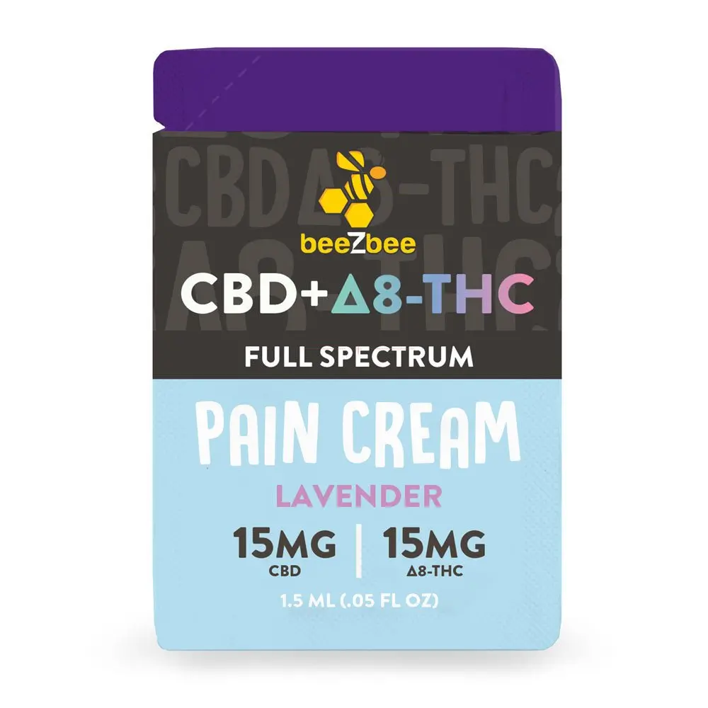 Single Serve Cbd + Delta-8 Thc Pain Cream 1
