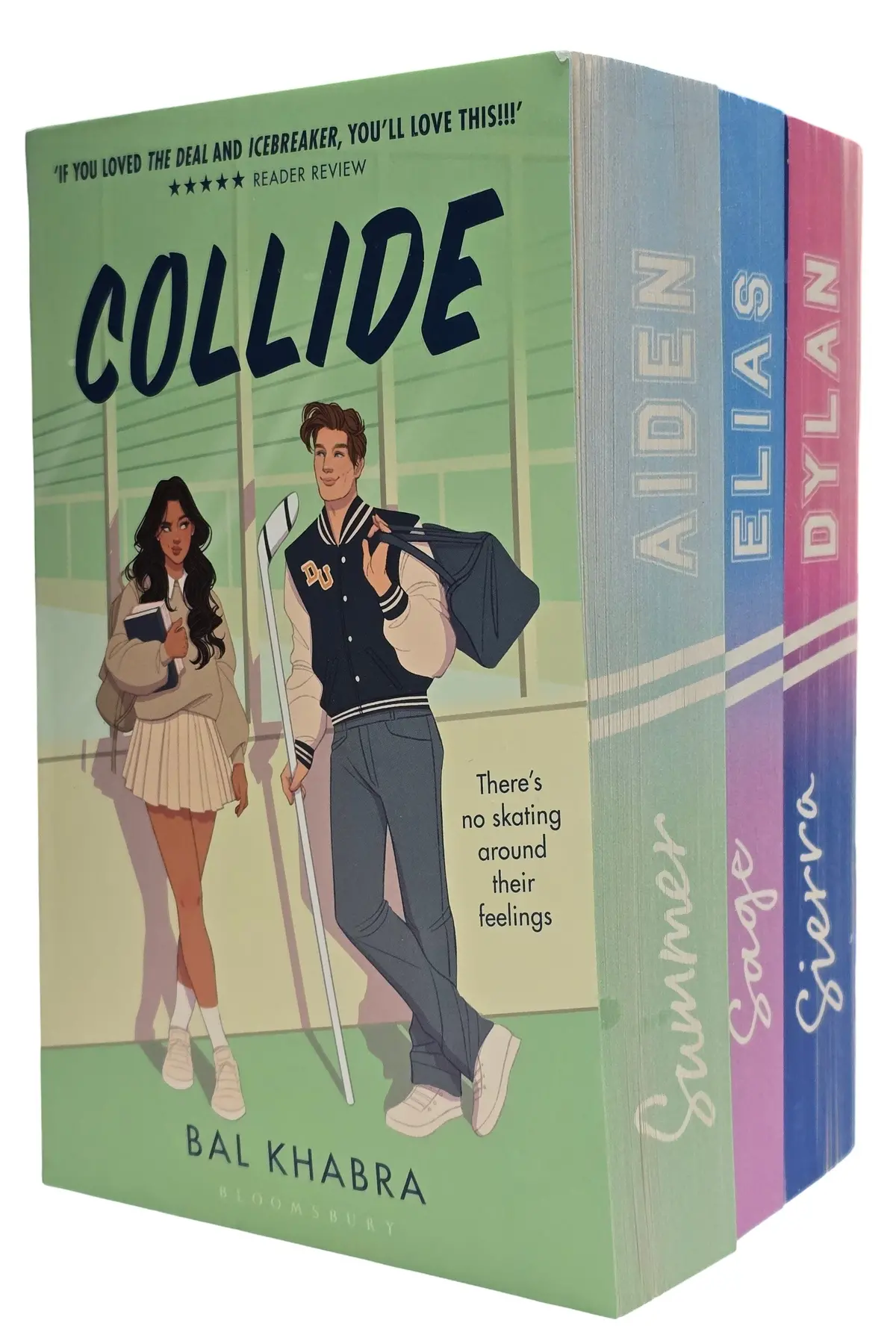 Off The Ice Series By Bal Khabra 3 Books Sprayed Edges Collection Set  - Fiction - Paperback 1
