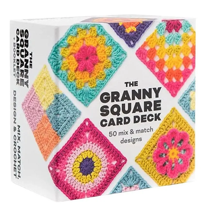 The Granny Square Card Deck: 50 Mix And Match Designs By Claire Montgomerie - Non Fiction - Hardback 1