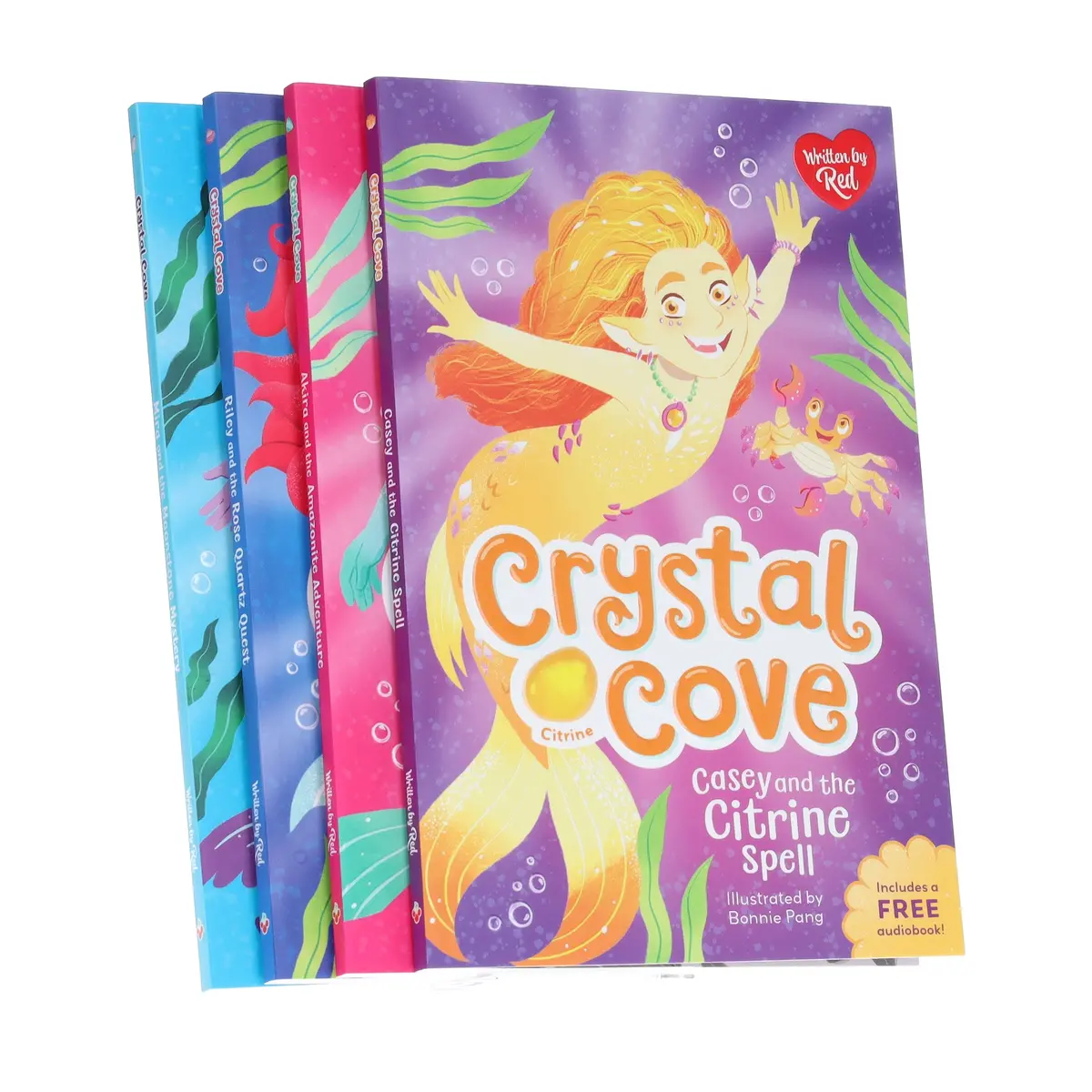 Crystal Cove Series By Red Illustrated 4 Books Collection Set - Ages 7-9 - Paperback 1