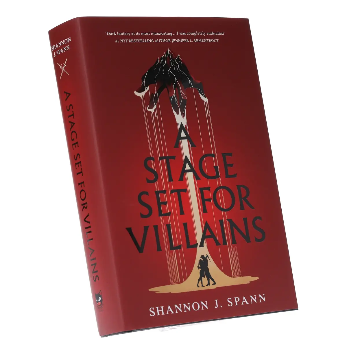 A Stage Set For Villains By Shannon J. Spann - Fiction - Hardback 1