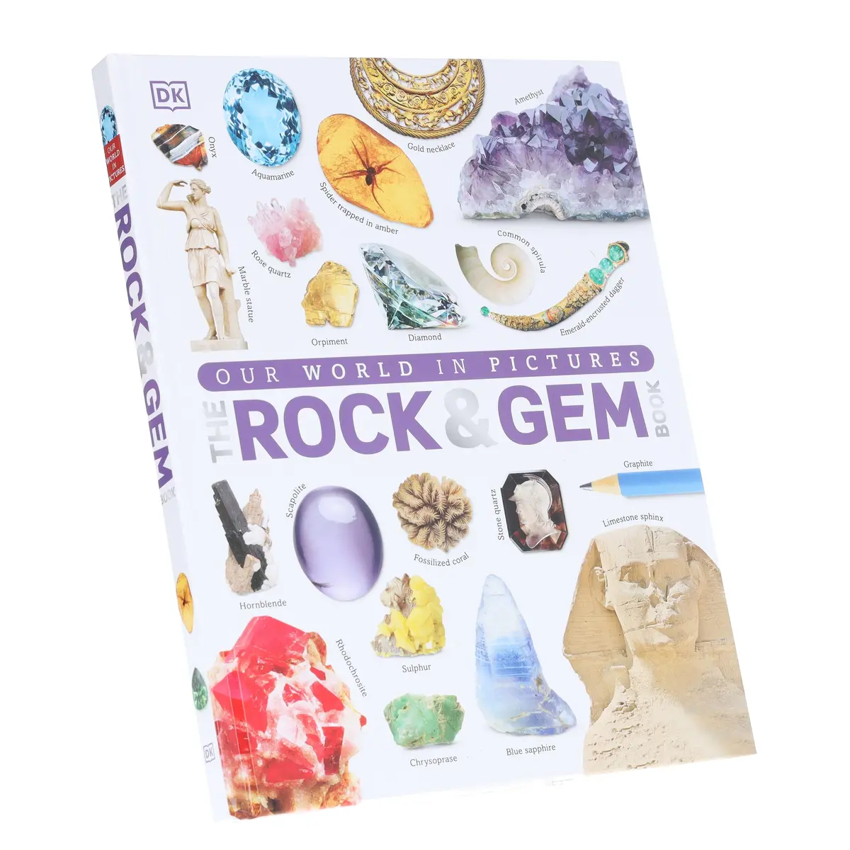Our World In Pictures: The Rock And Gem Book By Clive Gifford & Dan Green - Ages 9-12 - Hardback 1
