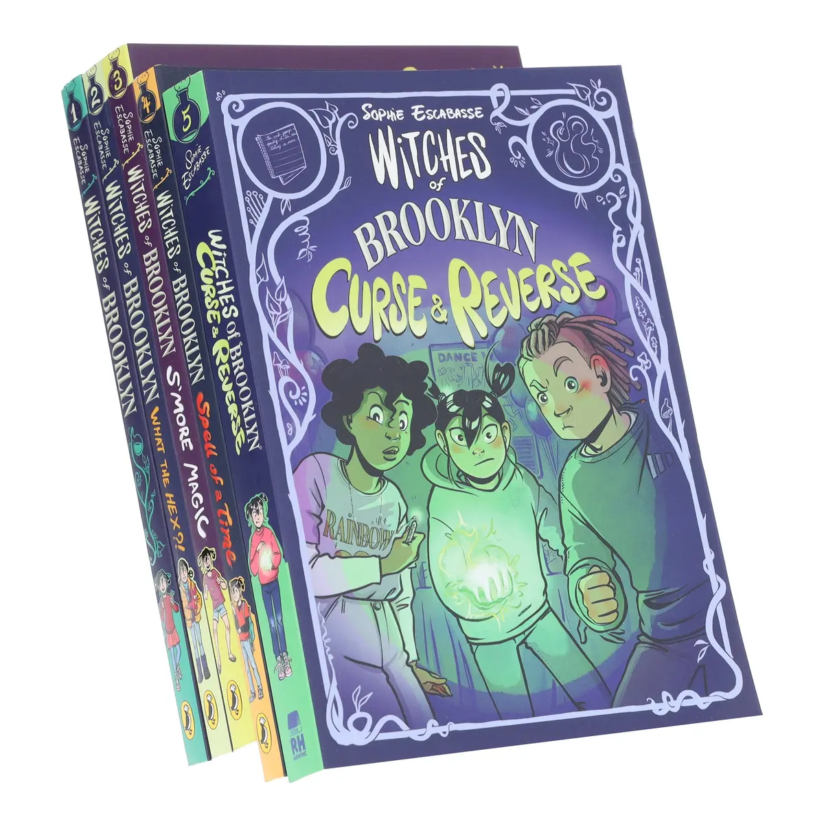 Witches Of Brooklyn Graphic Novel Series By Sophie Escabasse 5 Books Collection Set - Ages 7-14 - Paperback 1