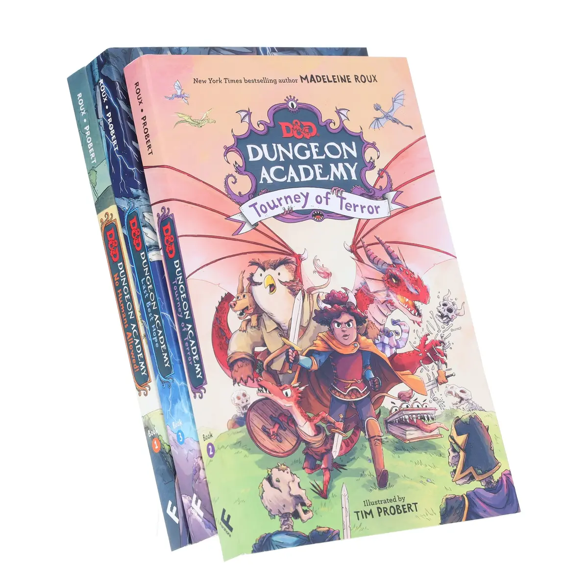 Dungeons & Dragons: Dungeon Academy Series By Madeleine Roux 3 Books Collection Set - Ages 7-11 - Paperback 1