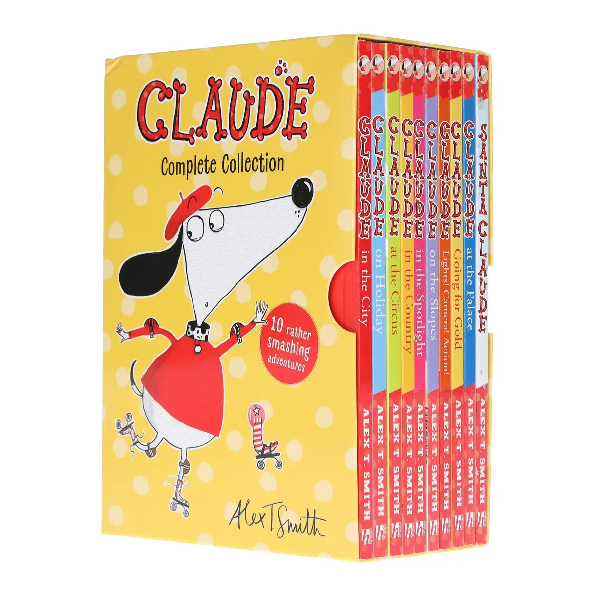 Claude Complete Collection Rather Smashing Adventures By Alex T. Smith 10 Books Box Set - Ages 5-9 - Paperback 1