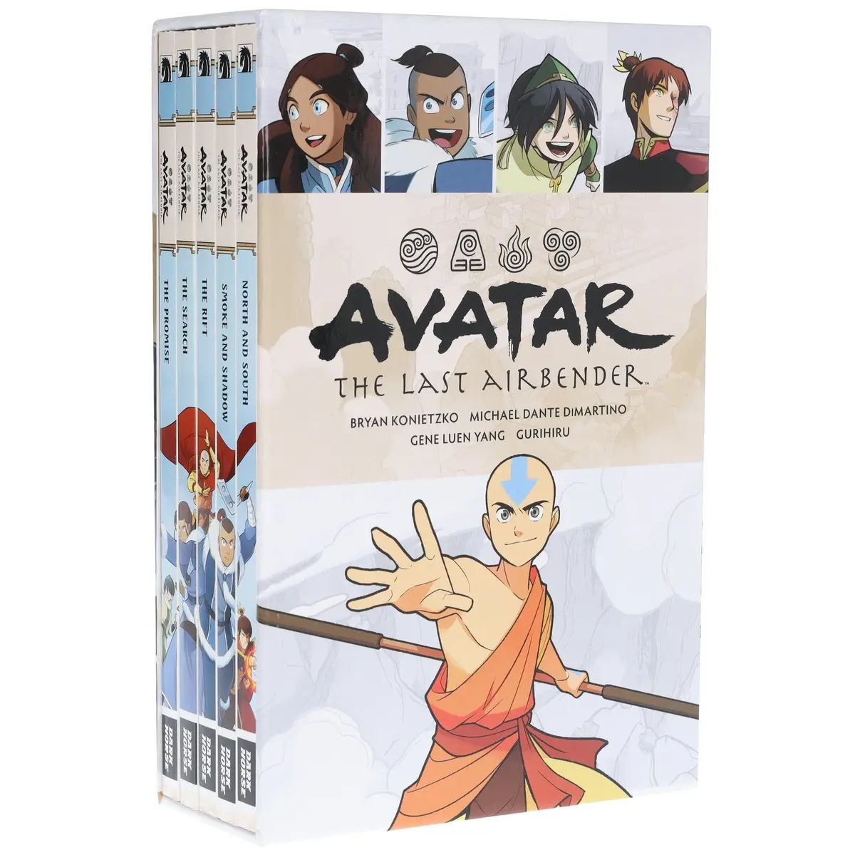 Avatar: The Last Airbender Omnibus Box Set By Gene Luen Yang & Others: 5 Books Collection - Ages 8+ - Paperback 1