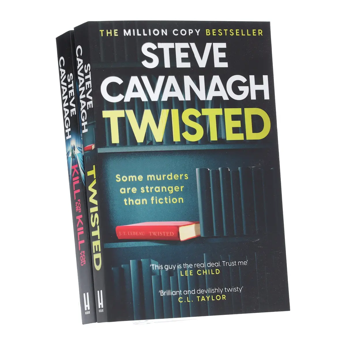 Steve Cavanagh Collection (Twisted & Kill For Me Kill For You) 2 Books Set - Fiction - Paperback 1