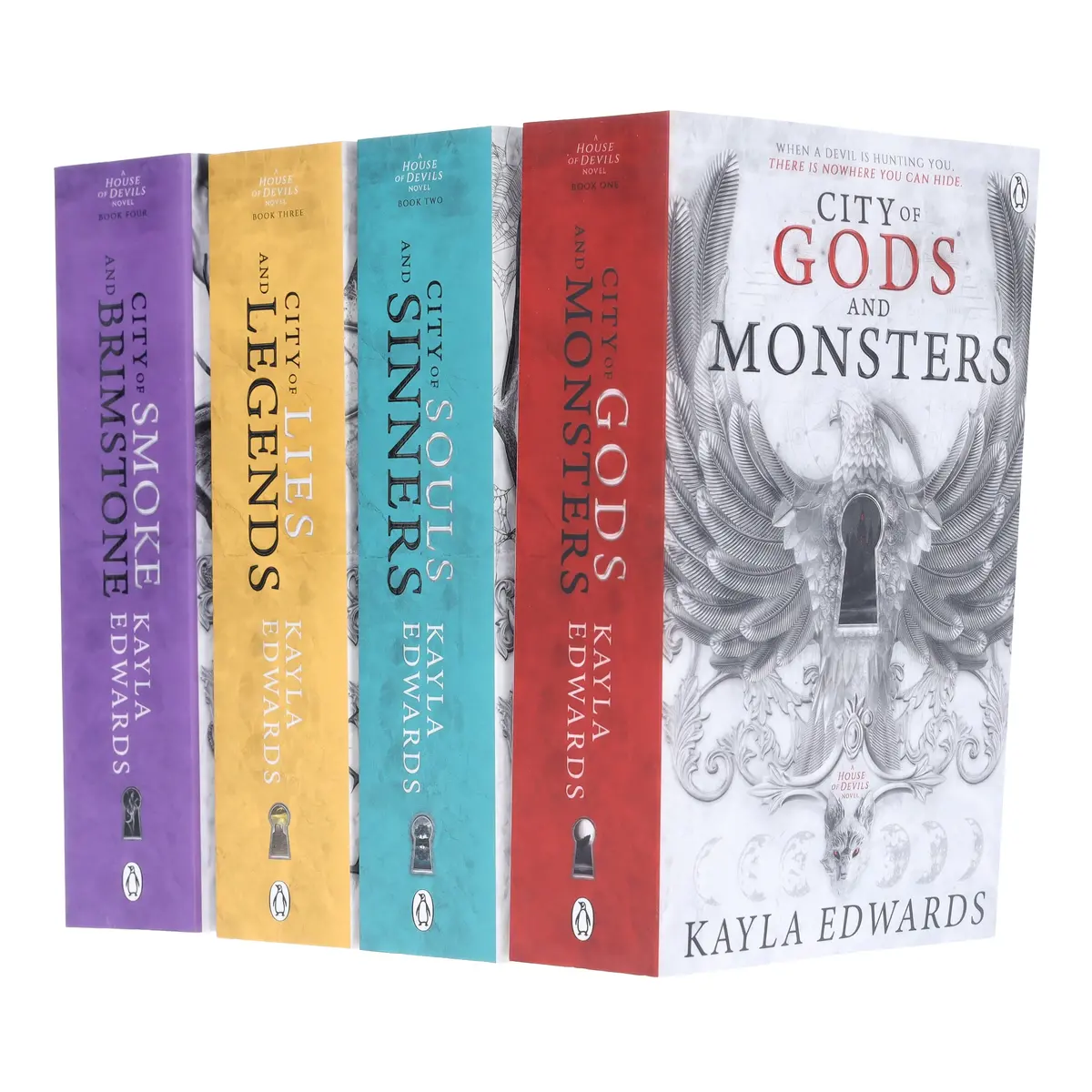 House Of Devils Series By Kayla Edwards 4 Books Collection Set - Fiction - Paperback 1