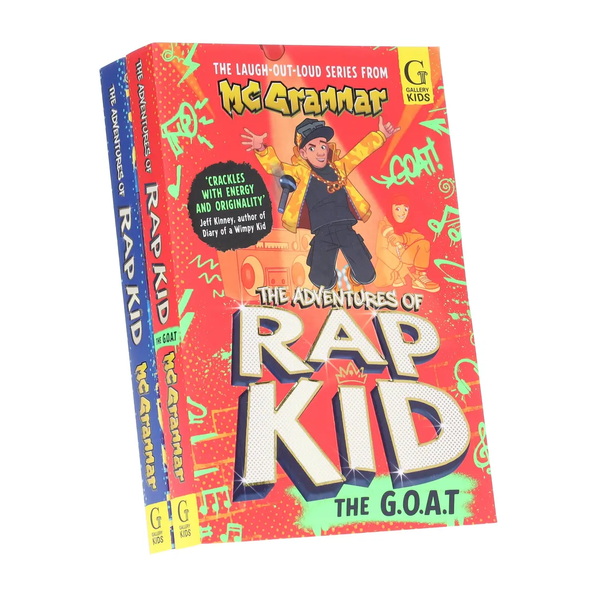 The Adventures Of Rap Kid Series By Mc Grammar 2 Books Collection Set - Ages 8+ - Paperback 1
