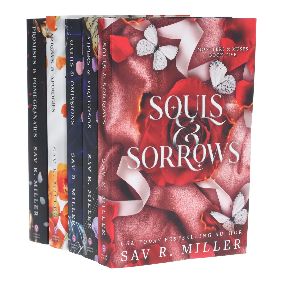 Monsters & Muses Series By Sav R. Miller 5 Books Deluxe Edition Collection Set - Fiction - Paperback 1