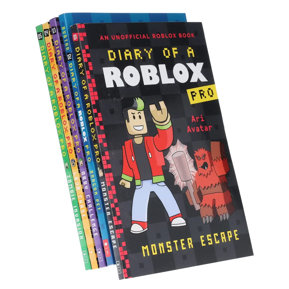 Diary Of A Roblox Pro By Ari Avatar 5 Books Collection Set - Ages 7-12 - Paperback 1