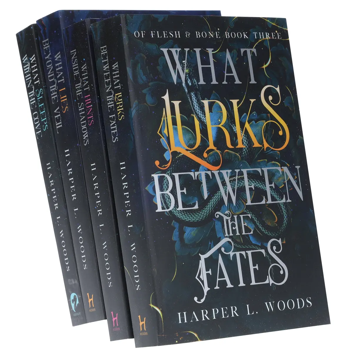 Of Flesh & Bone Series By Harper L. Woods 4 Books Collection Set - Fiction - Paperback 1