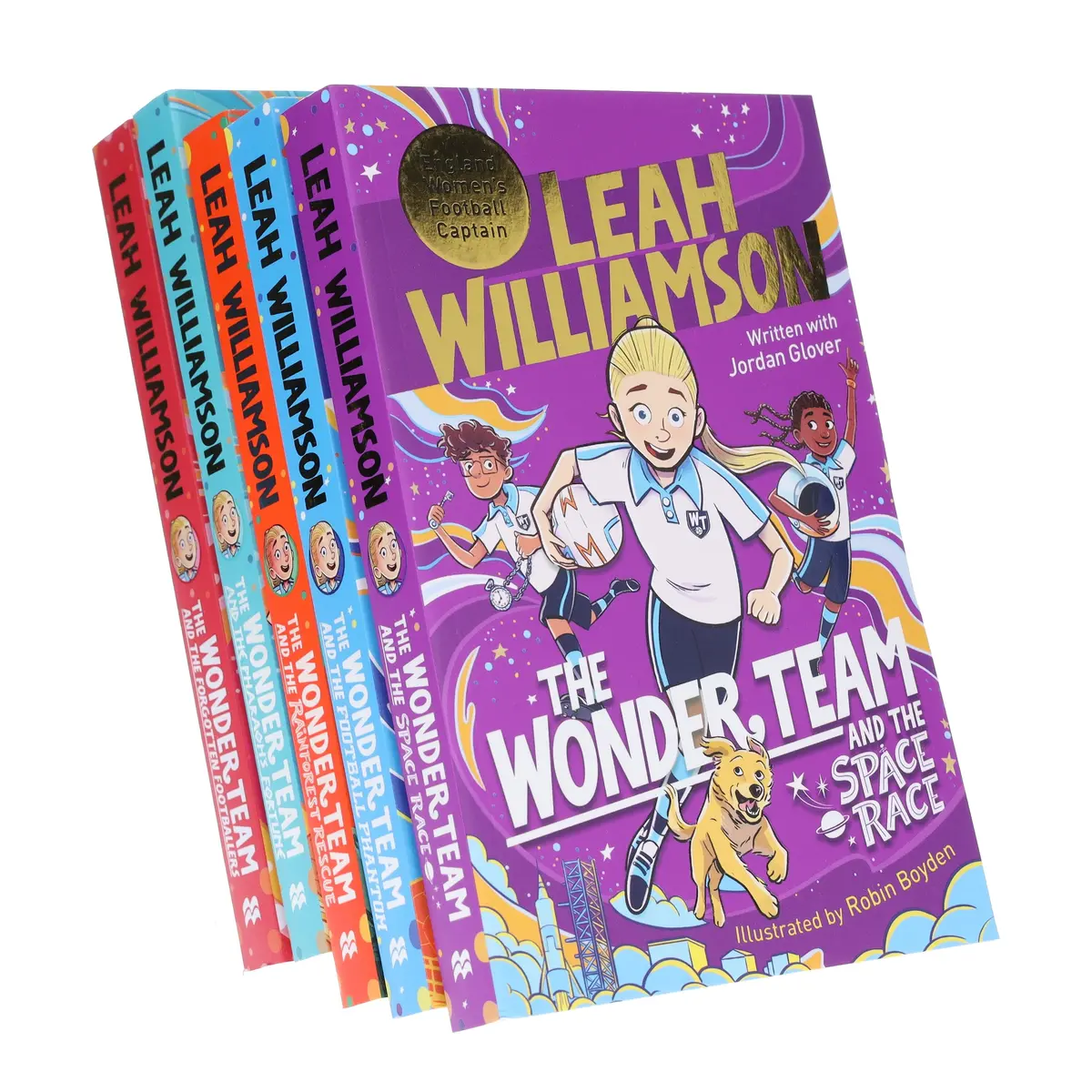 The Wonder Team Series By Leah Williamson Illustrated 5 Books Collection Set - Ages 9-11 - Paperback 1