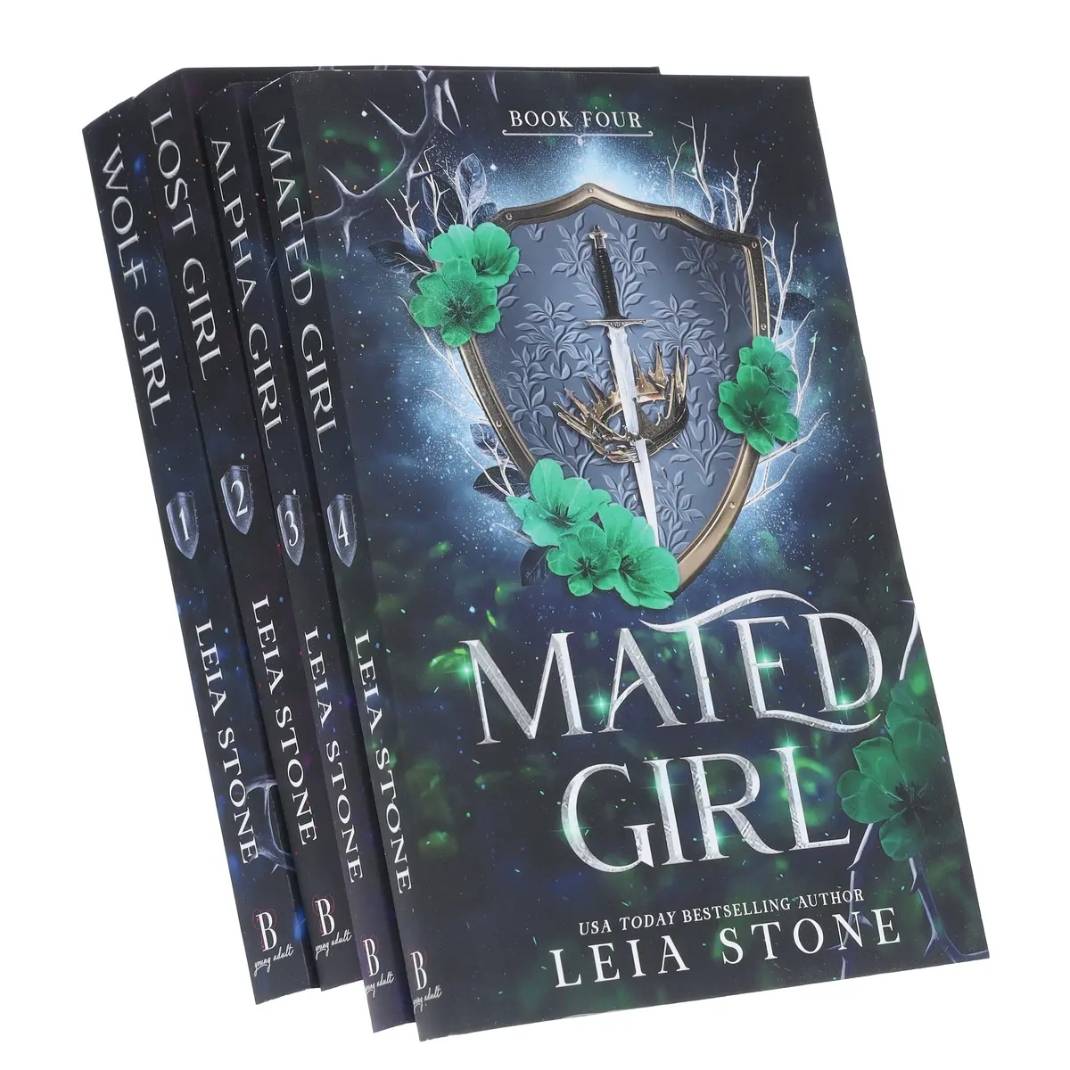 Wolf Girl Series By Leia Stone 4 Books Collection Set - Ages 14-18 - Paperback 1
