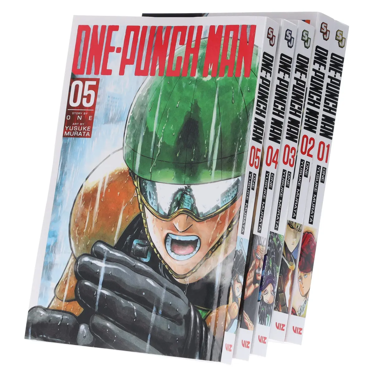 One-Punch Man Series (Vol 1-5) By One & Yusuke Murata 5 Books Collection Set - Manga - Paperback 1