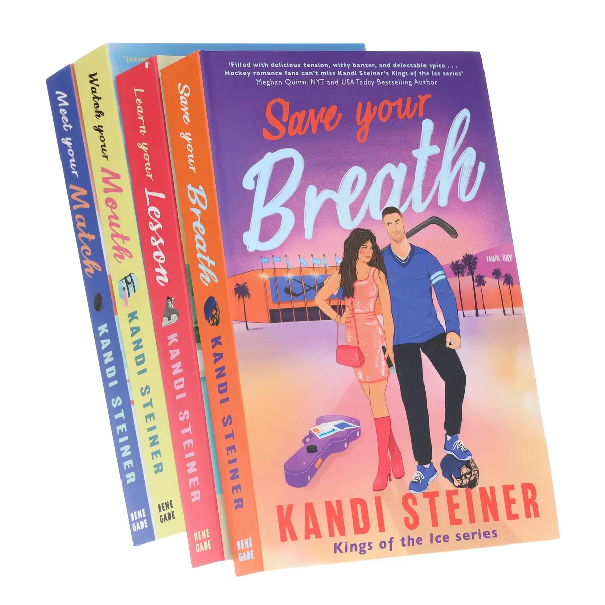 Kings Of The Ice Series By Kandi Steiner 4 Books Collection Set - Fiction - Paperback 1