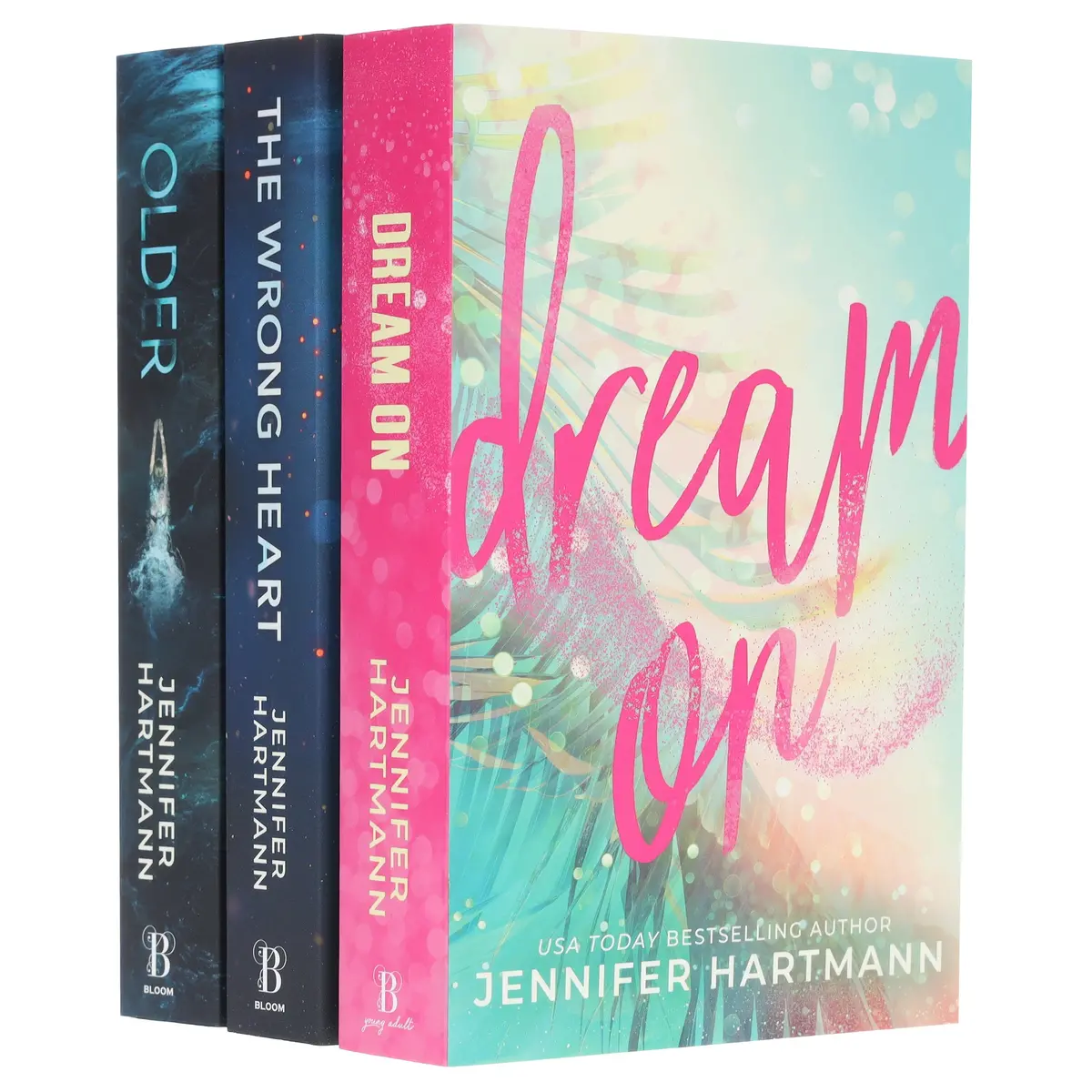 Jennifer Hartmann Collection (The Wrong Heart, Older & Dream On) 3 Books Set - Fiction - Paperback 1