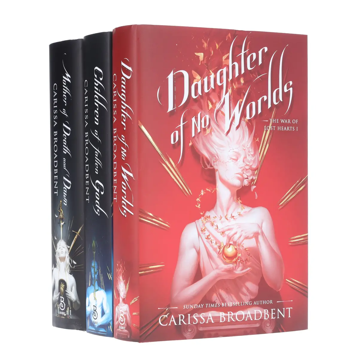 The War Of Lost Hearts Trilogy By Carissa Broadbent 3 Books Collection Set - Fiction - Hardback 1