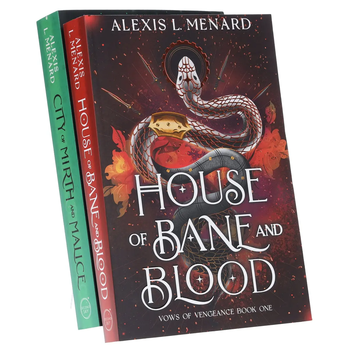 Vows Of Vengeance Series By Alexis L. Menard 2 Books Collection Set - Fiction - Paperback 1