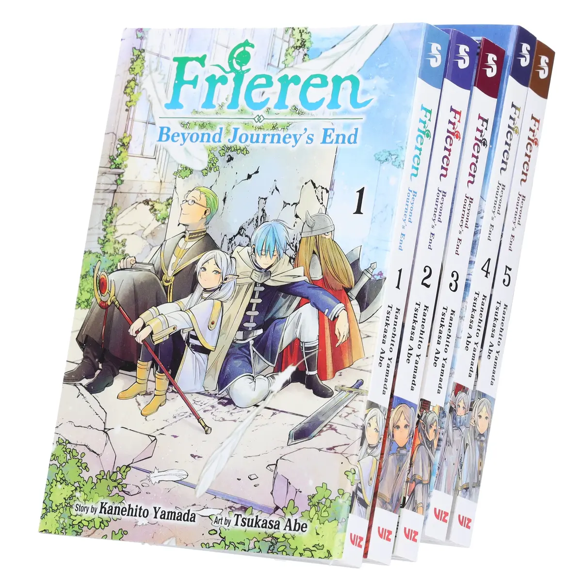 Frieren: Beyond Journey’S End Series By Kanehito Yamada: 5 Books Collection Set - Manga - Paperback 1