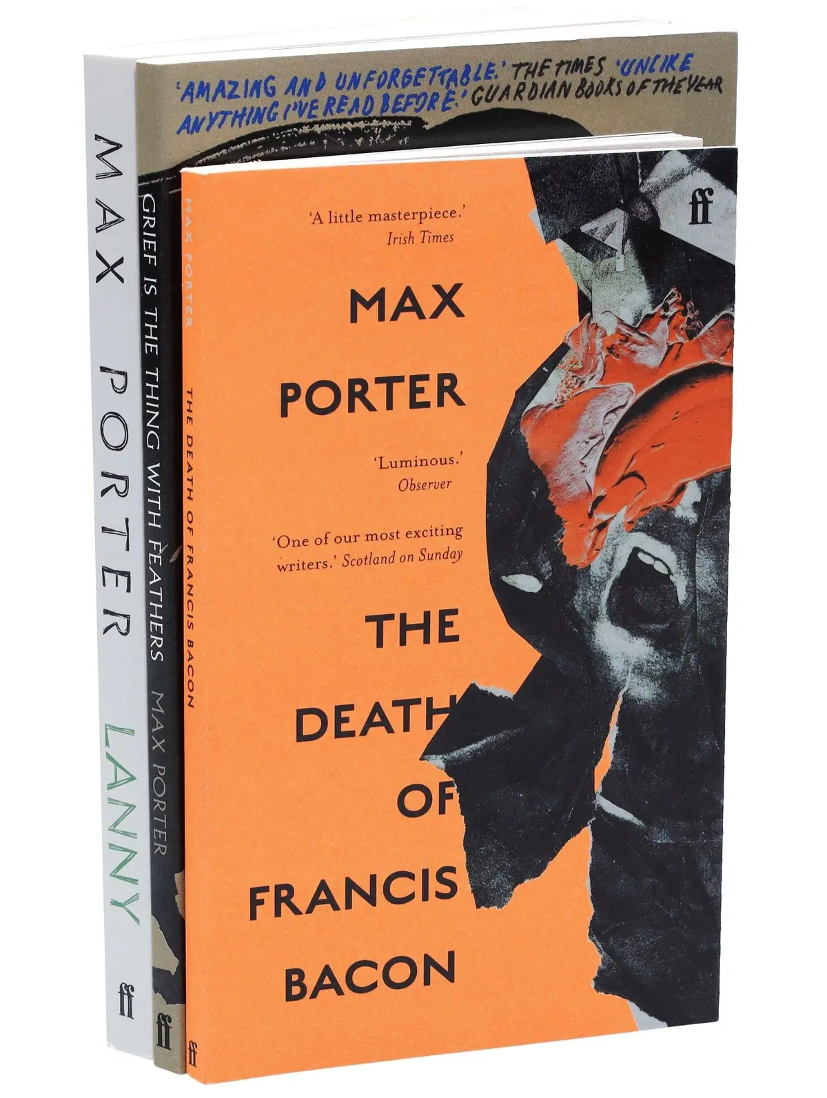 Damaged - Max Porter 3 Books Collection Set - Fiction - Paperback - T 41 1