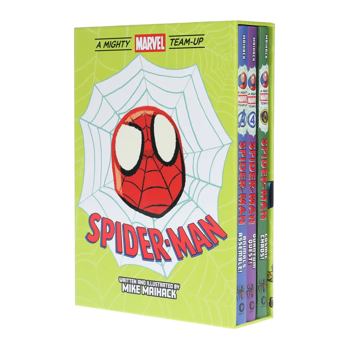 Spider-Man: A Mighty Marvel Team-Up By Mike Maihack 3 Books Collection Box Set - Ages 6-9 - Hardback 1