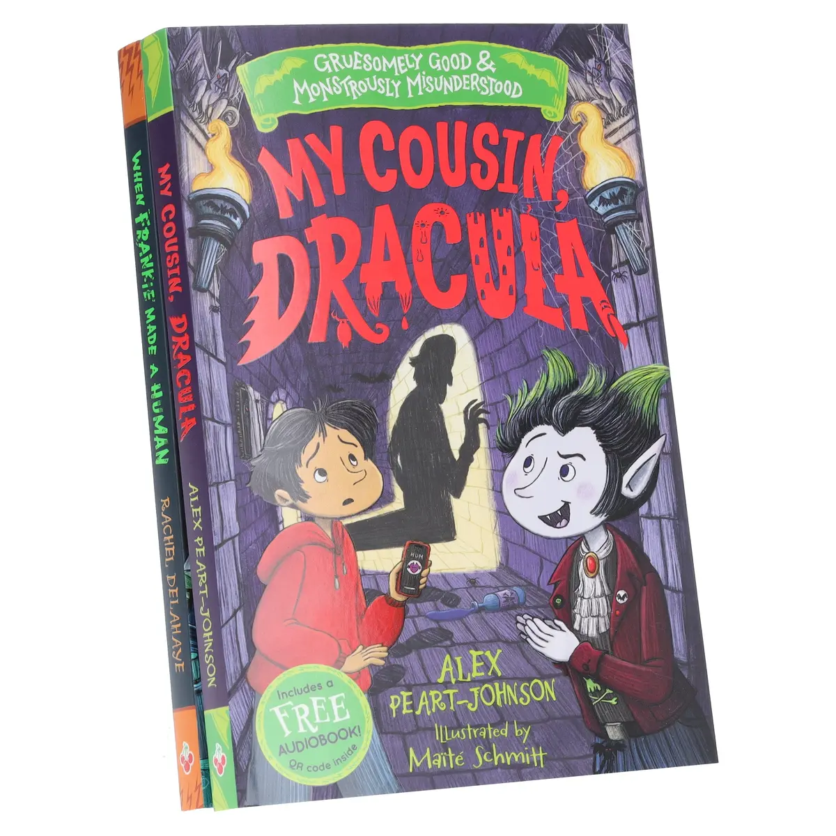 Gruesomely Good And Monstrously Misunderstood By Alex Peart-Johnson & Rachel Delahaye Illustrated 2 Books Collection Set - Ages 7-9 - Paperback 1