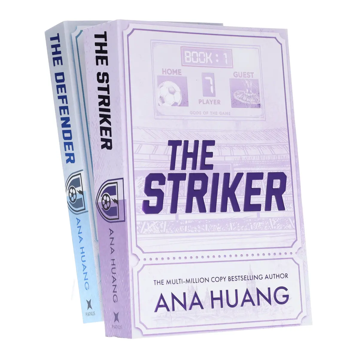 Gods Of The Game Series (The Striker & The Defender) By Ana Huang 2 Books Collection Set - Fiction - Paperback 1
