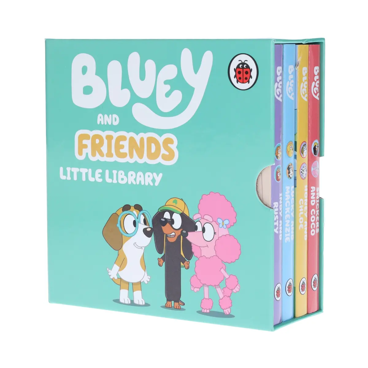 Bluey And Friends Little Library By Ladybird 4 Books Collection Box Set - Ages 2+ - Board Book 1