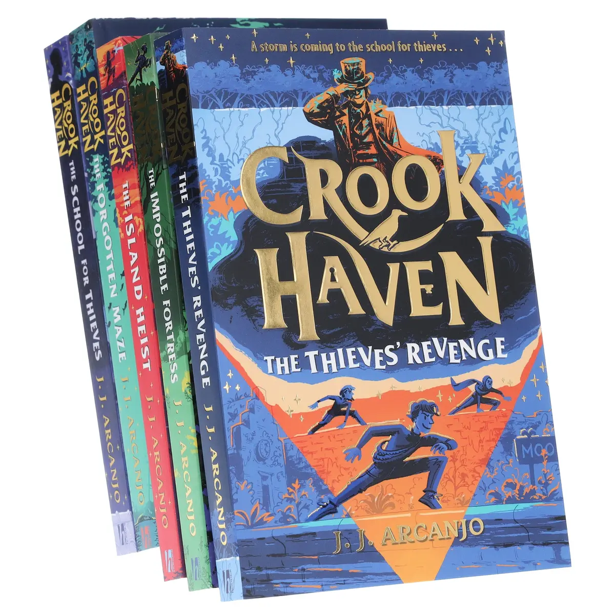 Crookhaven Series By J.J. Arcanjo 5 Books Collection Set - Ages 9+ - Paperback 1