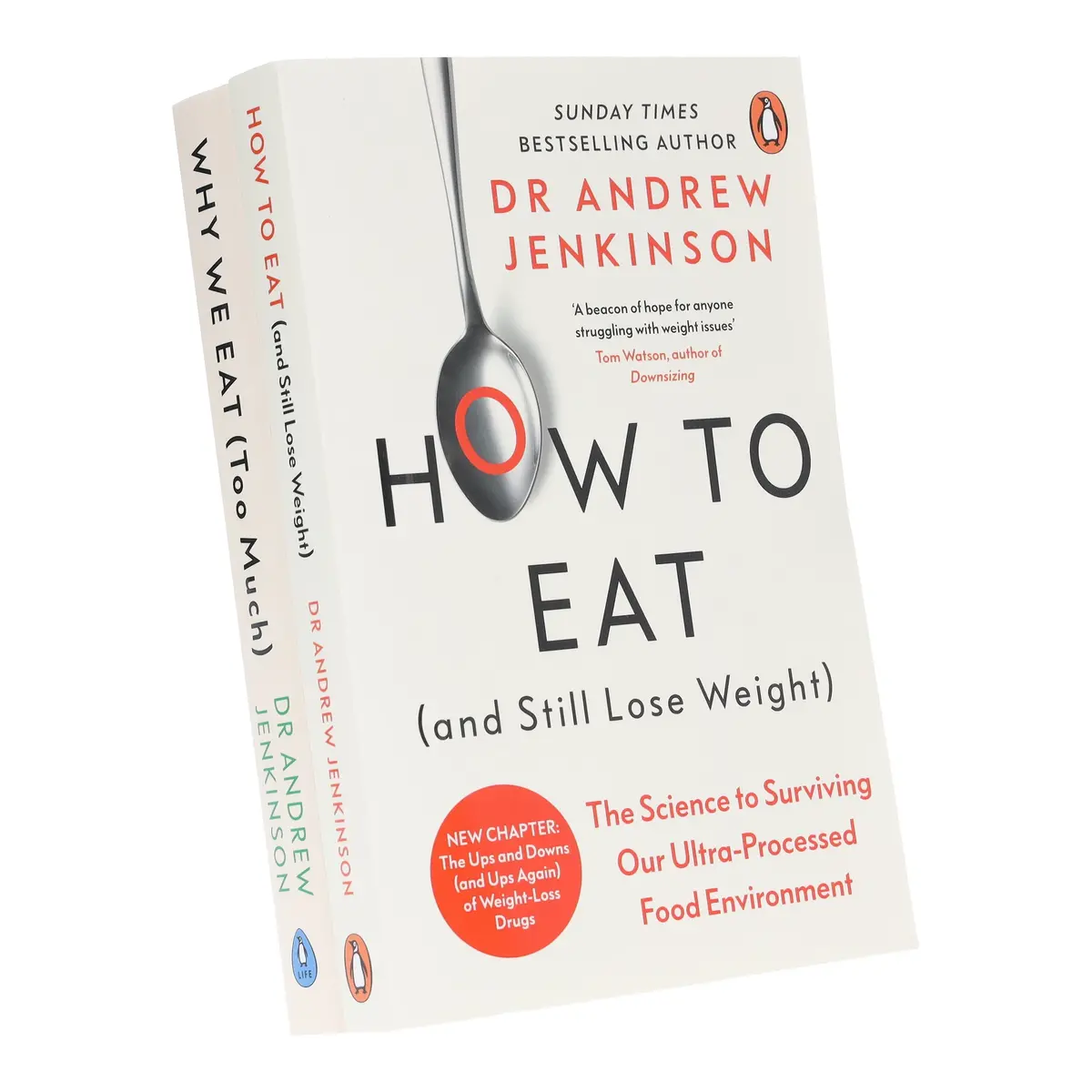 Why We Eat & How To Eat By Dr Andrew Jenkinson 2 Books Collection Set - Non Fiction - Paperback 1