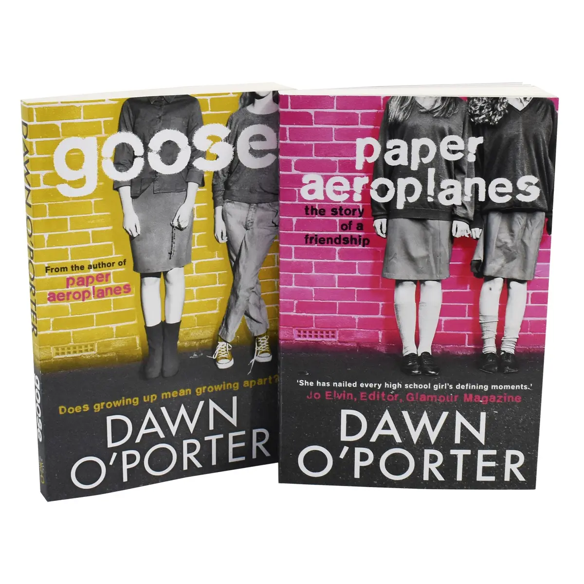 Damaged - Paper Aeroplanes & Goose By Dawn O'porter 2 Books Collection Set - Young Adult - Paperback - I 37 1