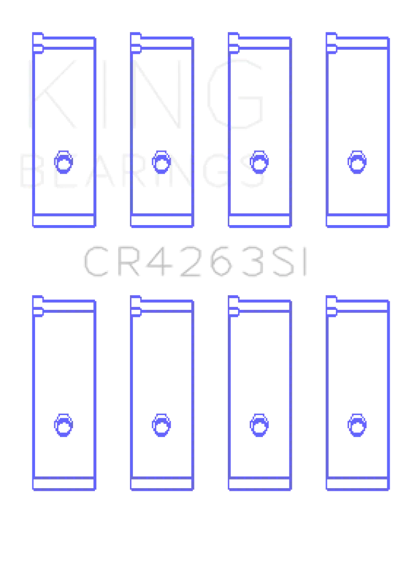 King Rod Bearing Set – Standard Size For Toyota 1Zz-Fe Engine 1