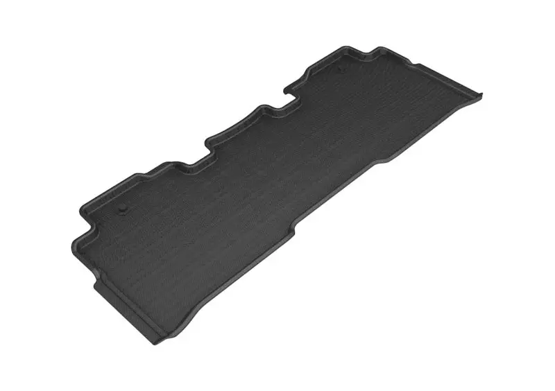 3D Maxpider Custom-Fit 2Nd Row Floor Mats For 2018–2020 Honda Odyssey – Black Kagu Style 1