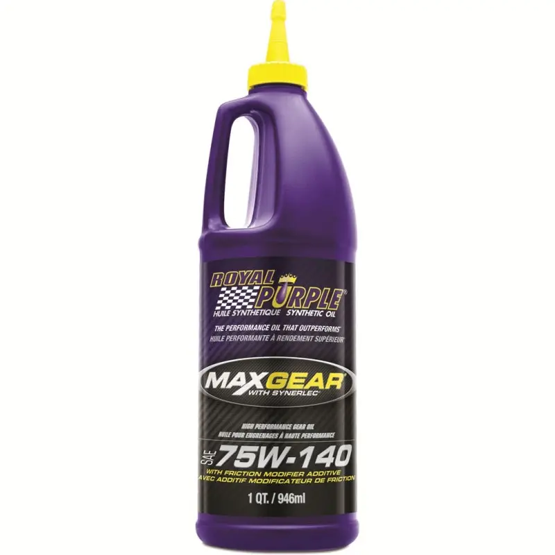Royal Purple Max Gear Synthetic 75W-140 Gear Oil (Canada) - 1 Quart 1