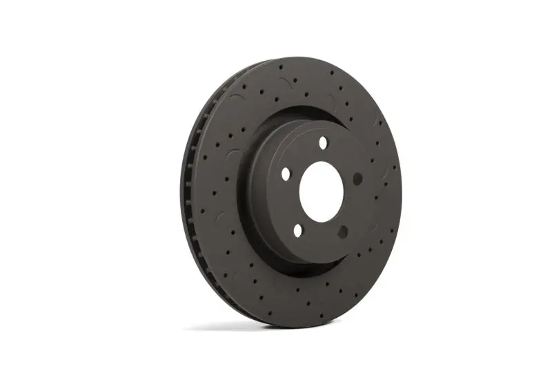 Hawk Talon Drilled & Slotted Rear Brake Rotors – Designed For 2002 Ford Expedition (Production Date March 18, 2002 Onward) 1