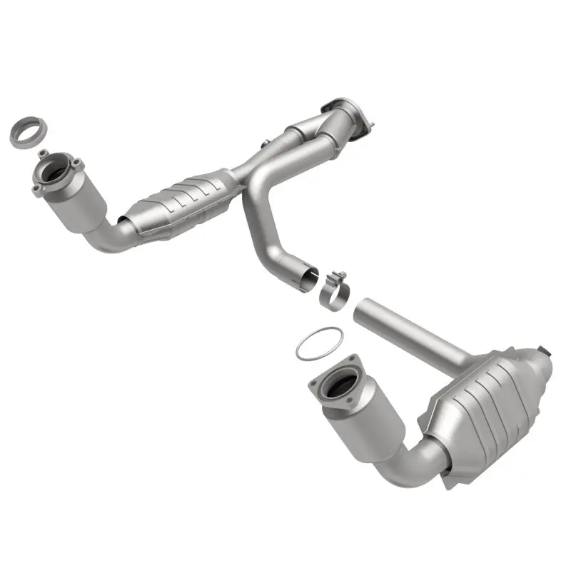 Magnaflow Direct-Fit Catalytic Converter For Chevy/Gmc Avalanche, Sierra, Silverado, Suburban, Yukon Xl 1500, Tahoe, And Yukon 5.3L V8 1