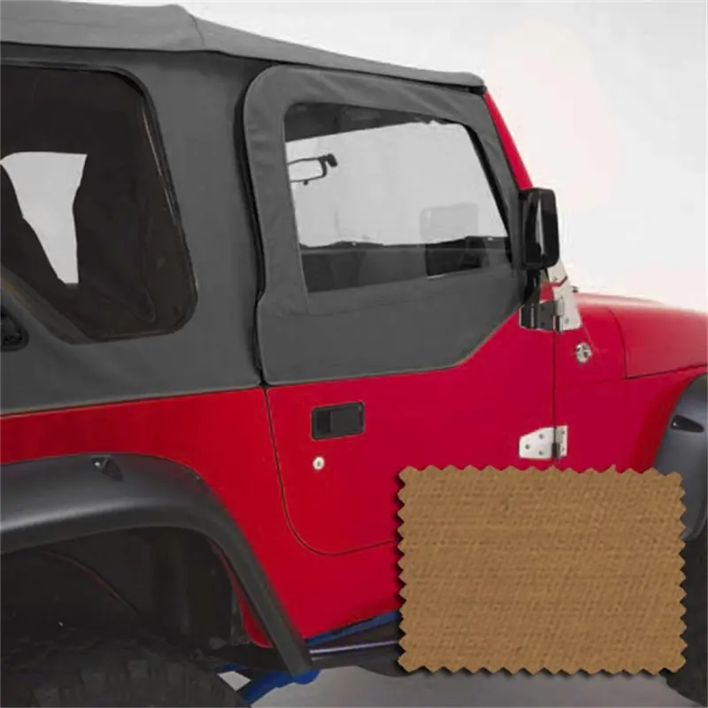 Rugged Ridge Upper Soft Door Kit For 1997–2006 Jeep Wrangler Tj – Spice Color 1