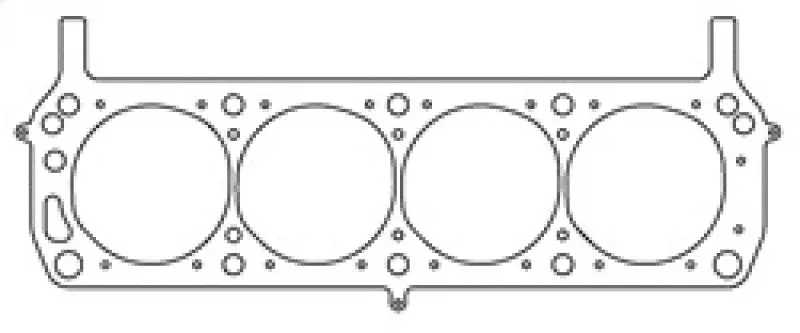 Cometic Mls Cylinder Head Gasket For Ford 302/351W Windsor V8 – 0.040-Inch Thickness, 4.100-Inch Bore, Svo/Yates Spec (Lhs) 1