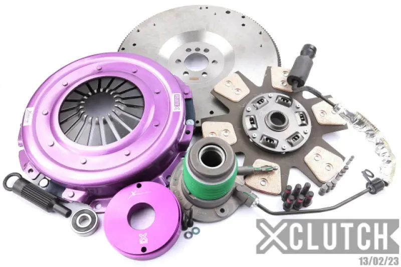 Xclutch Stage 2R Heavy-Duty Sprung Ceramic Clutch Kit For 2005–2007 Chevrolet Corvette Base Model (6.0L V8) 1