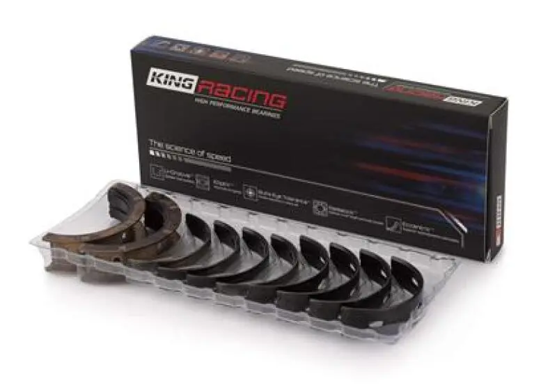 King Engine Bearings Main Bearing Set For Ford 2.5L Turbo Hybrid – Oversize +0.25Mm 1