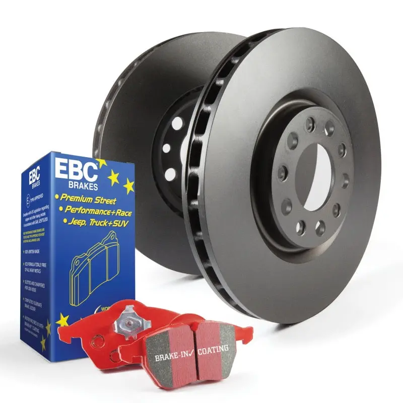 Ebc S12 Performance Brake Kit – Redstuff Pads + Rk Rotors (Front Or Rear) 1